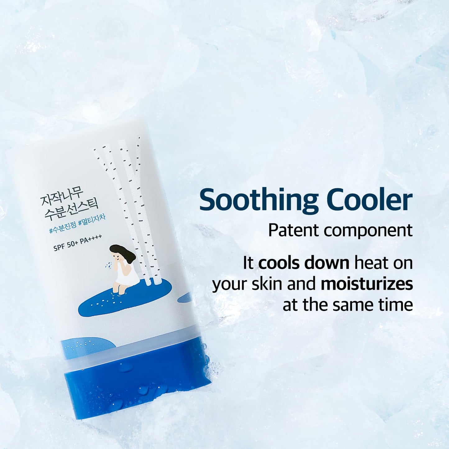 ROUND LAB Birch Juice Moisturizing SPF 50+ Sun Stick 19g