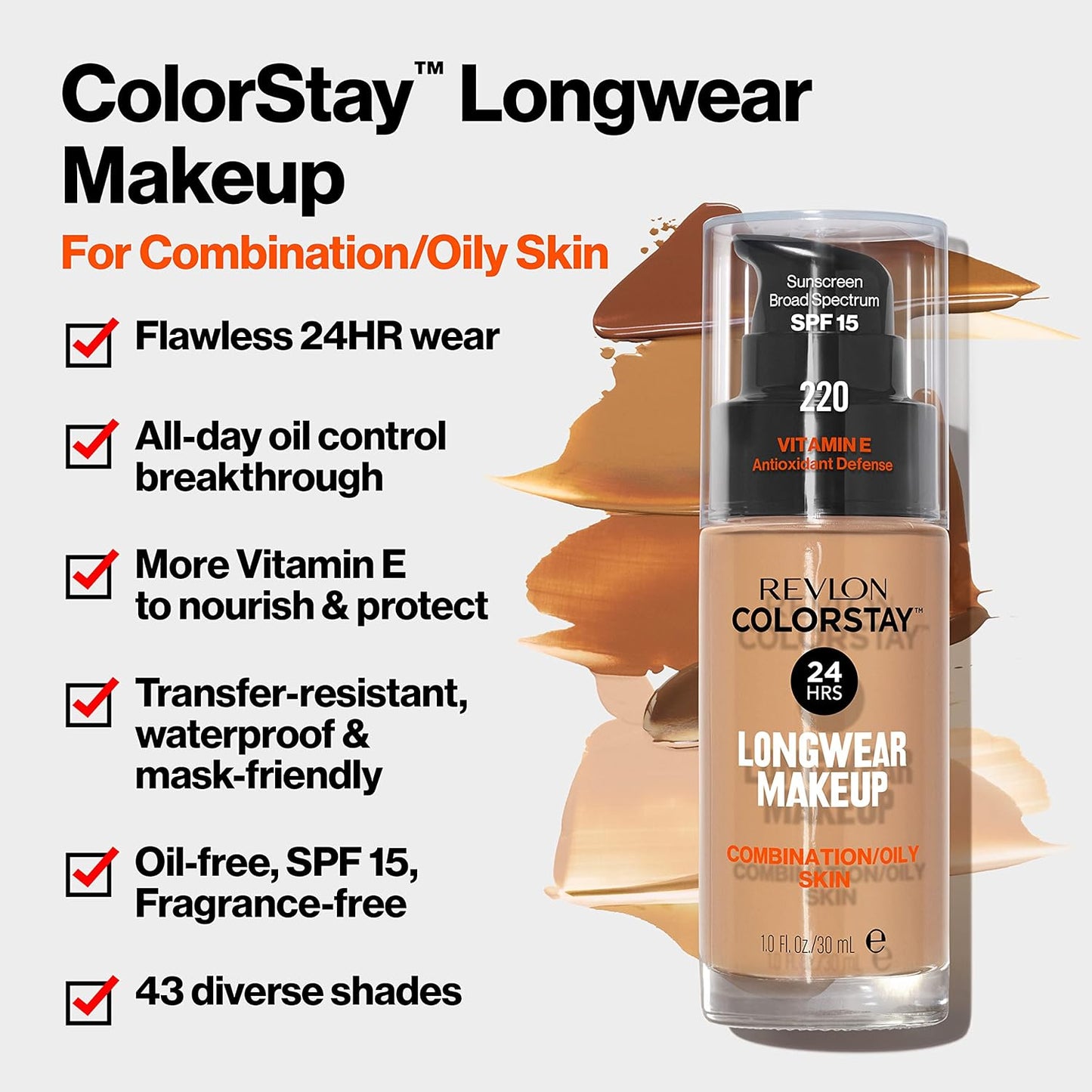 Revlon ColorStay Liquid Foundation for Combination & Oily