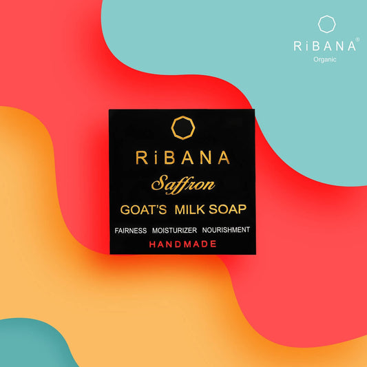 RiBANA Saffron Goats Milk Soap 110g