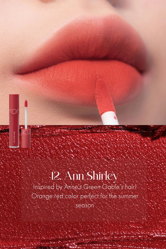 Rom&nd Zero Velvet Tint 12 ANNE SHIRLEY