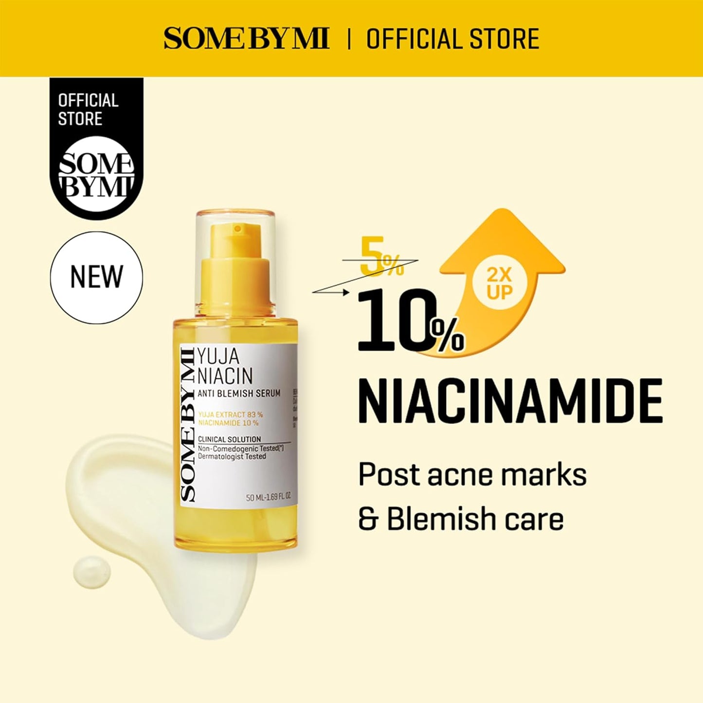 SOME BY MI Yuja Niacin Anti Blemish Serum 50ml