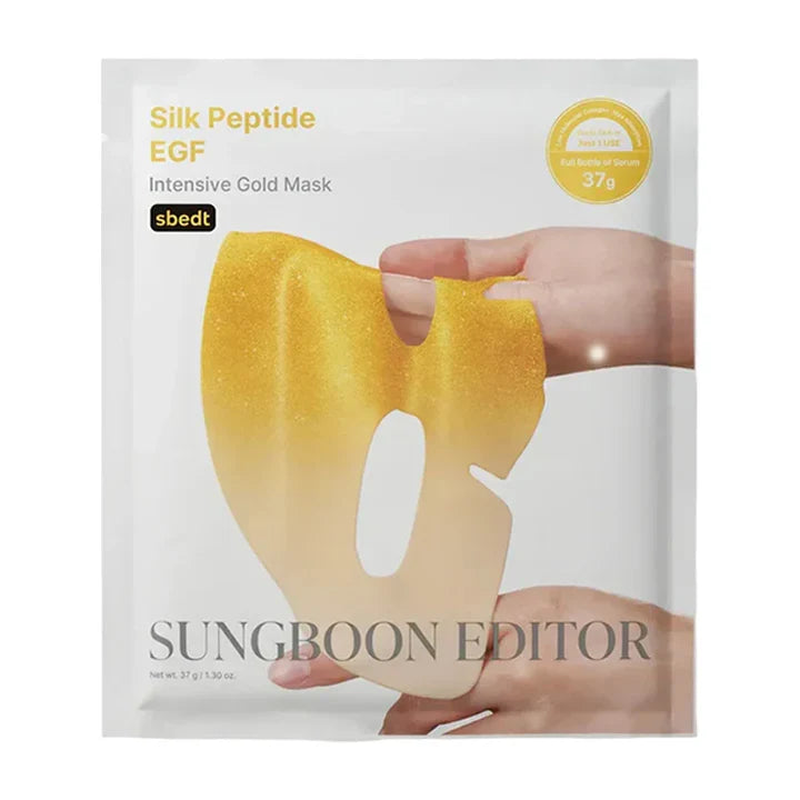 SUNGBOON EDITOR Silk Peptide EGF Gold Mask 37g (1ea)