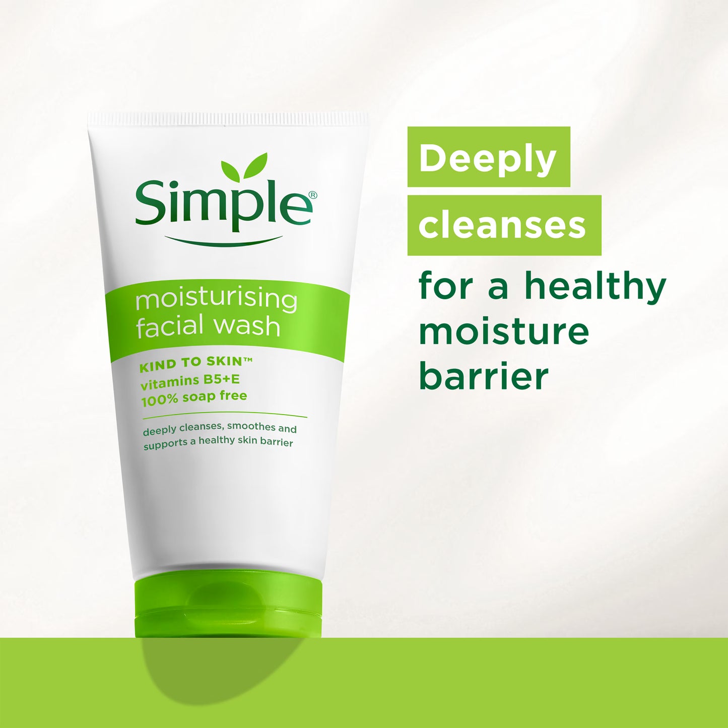 Simple (UK/Poland) Moisturising Face Wash For All Type Skin 150ml