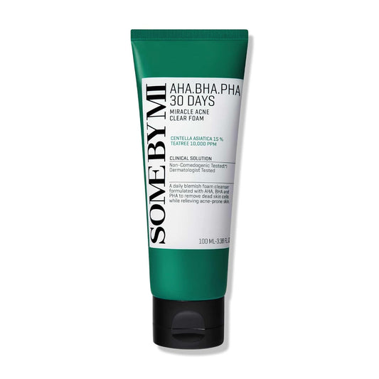 Some By Mi AHA BHA PHA 30 Days Miracle Acne Clear Foam 100ml