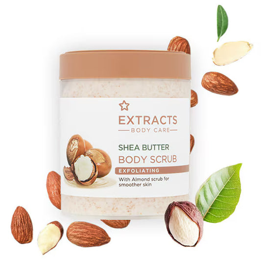 Superdrug Extracts Shea Butter Body Scrub 465ml
