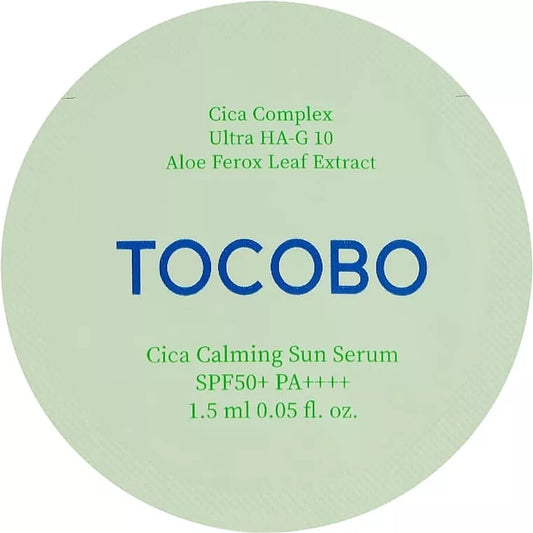 TOCOBO Cica Calming Serum Sample Sachet 1.5ml