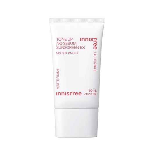 innisfree Tone Up No Sebum SPF50+ Pa++++  Sunscreen EX 60ml