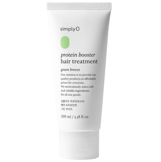 simplyO (Official) Protein Booster Hair Treatment Green Breeze MINI Travel 100ml