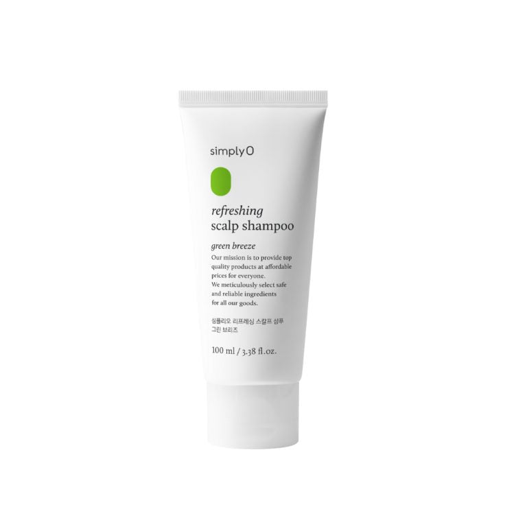 simplyO (Official) Refreshing Green Breeze MINI Travel Scalp Shampoo 100ml