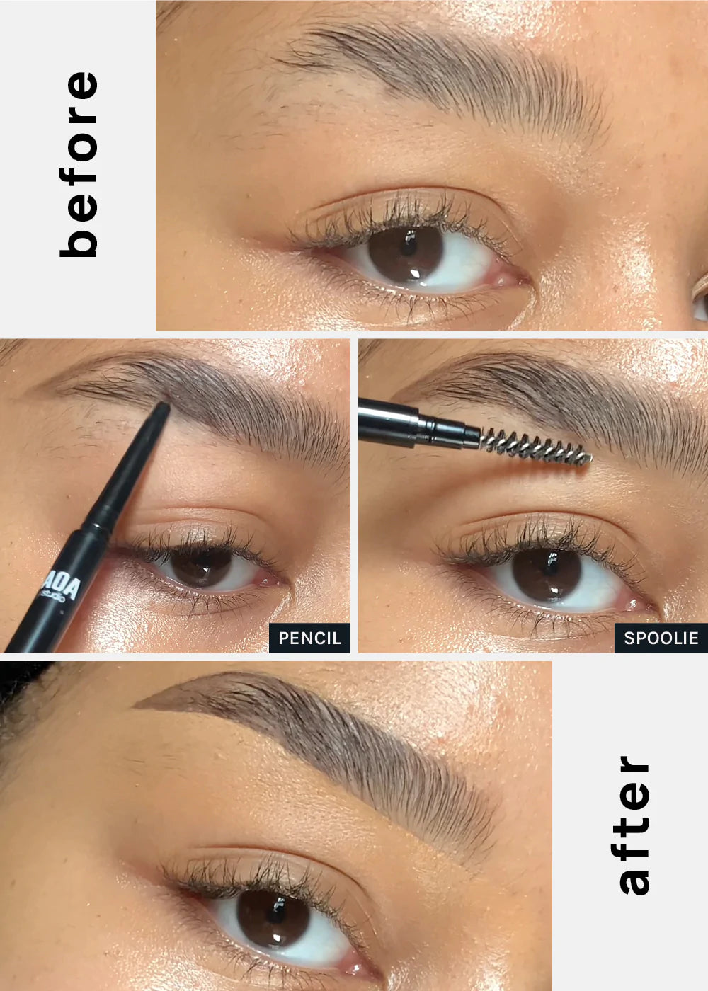 AOA Studio Slim Brow Pencil Dark Brown