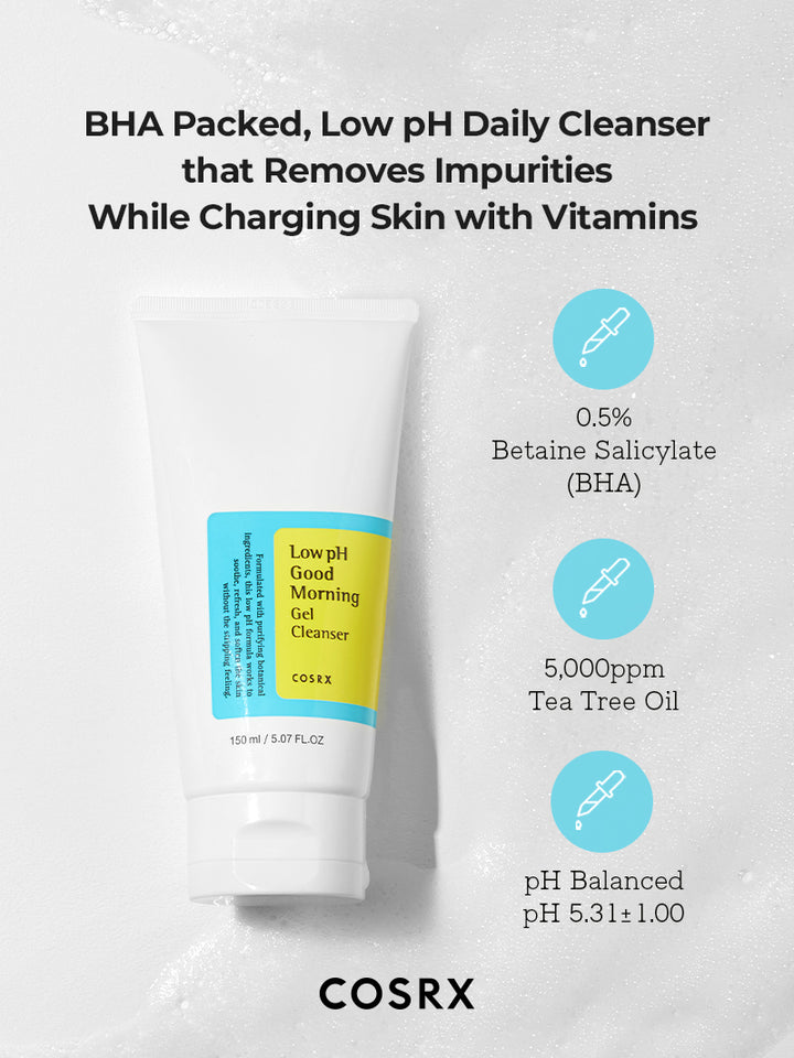 cosrx low ph ingredients, benefits