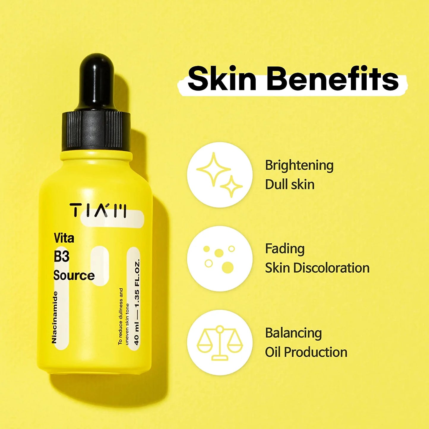 TIAM Vita B3 Source 10% Niacinamide & 2% Arbutin Serum 40ml