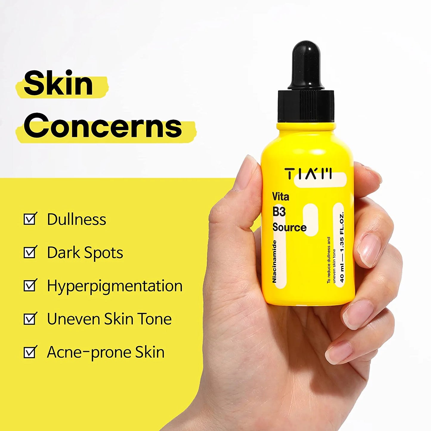 TIAM Vita B3 Source 10% Niacinamide & 2% Arbutin Serum 40ml