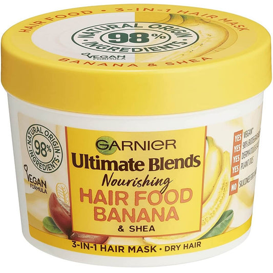 Garnier (UK/Germany) Ultimate Blends Banana & Shea Hair Food Mask For Dry Hair 400ml