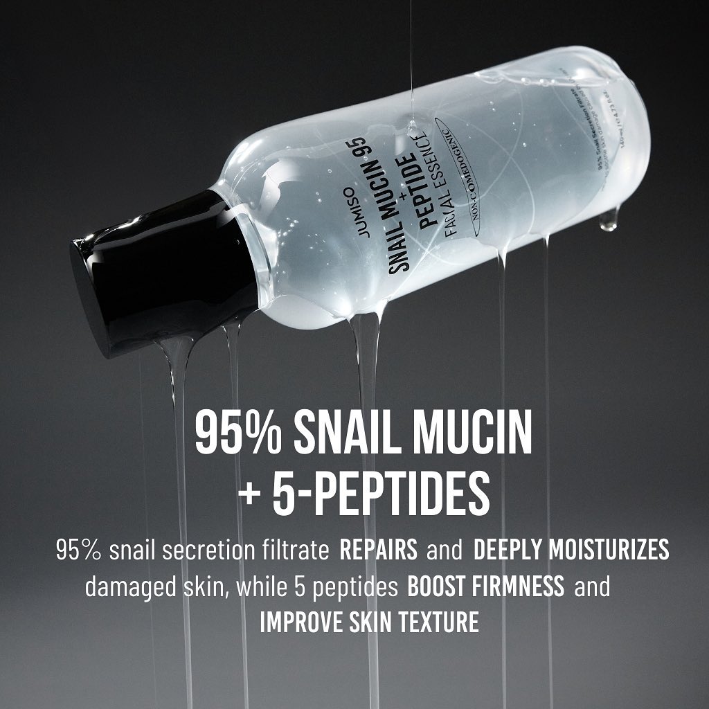 JUMISO Snail Mucin 95% Peptide Facial Essence | উপকারিতা, রিভিউ, ব্যবহারবিধি