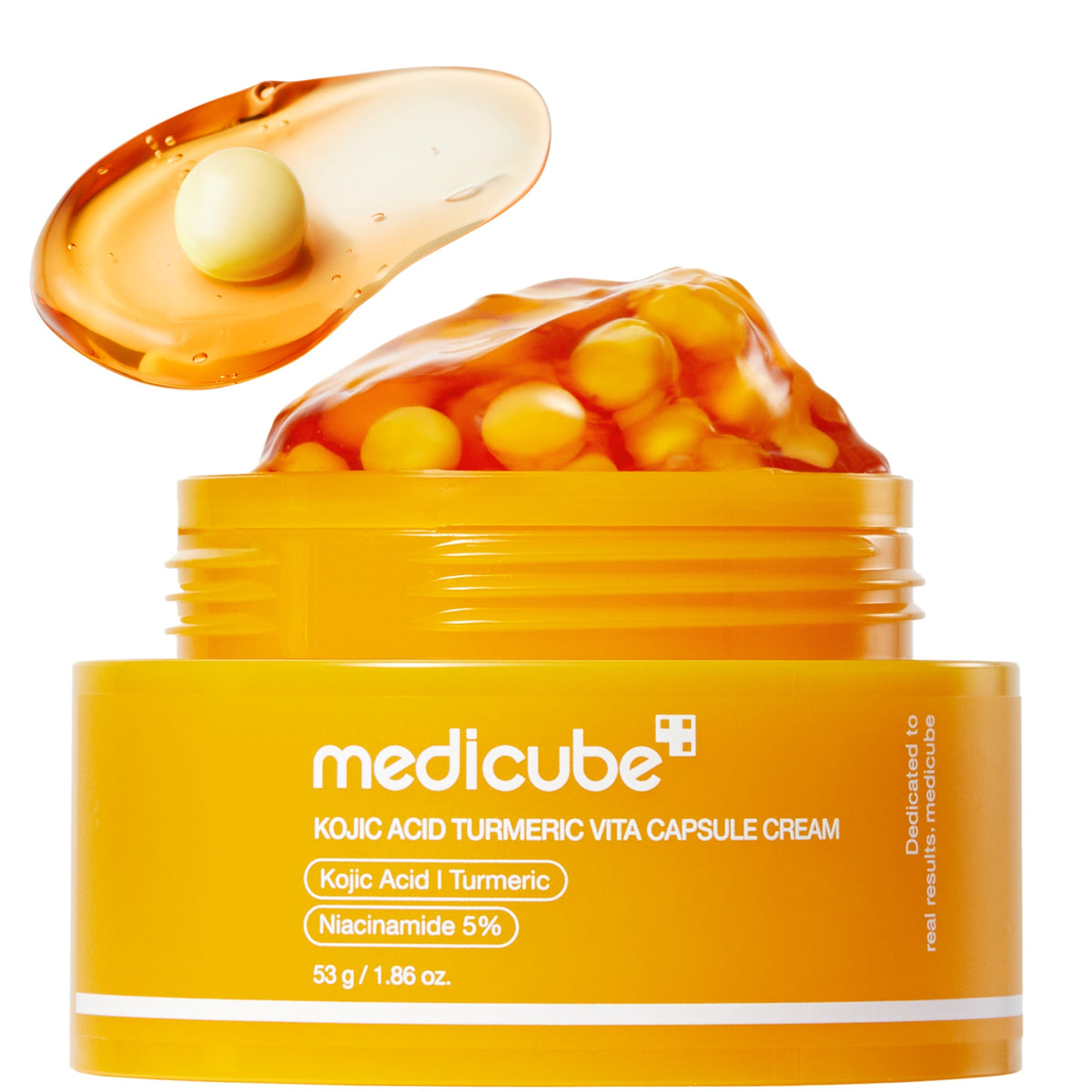 Medicube Kojic Acid Turmeric Vita Capsule Cream 53g original Korean brightening cream in Bangladesh
