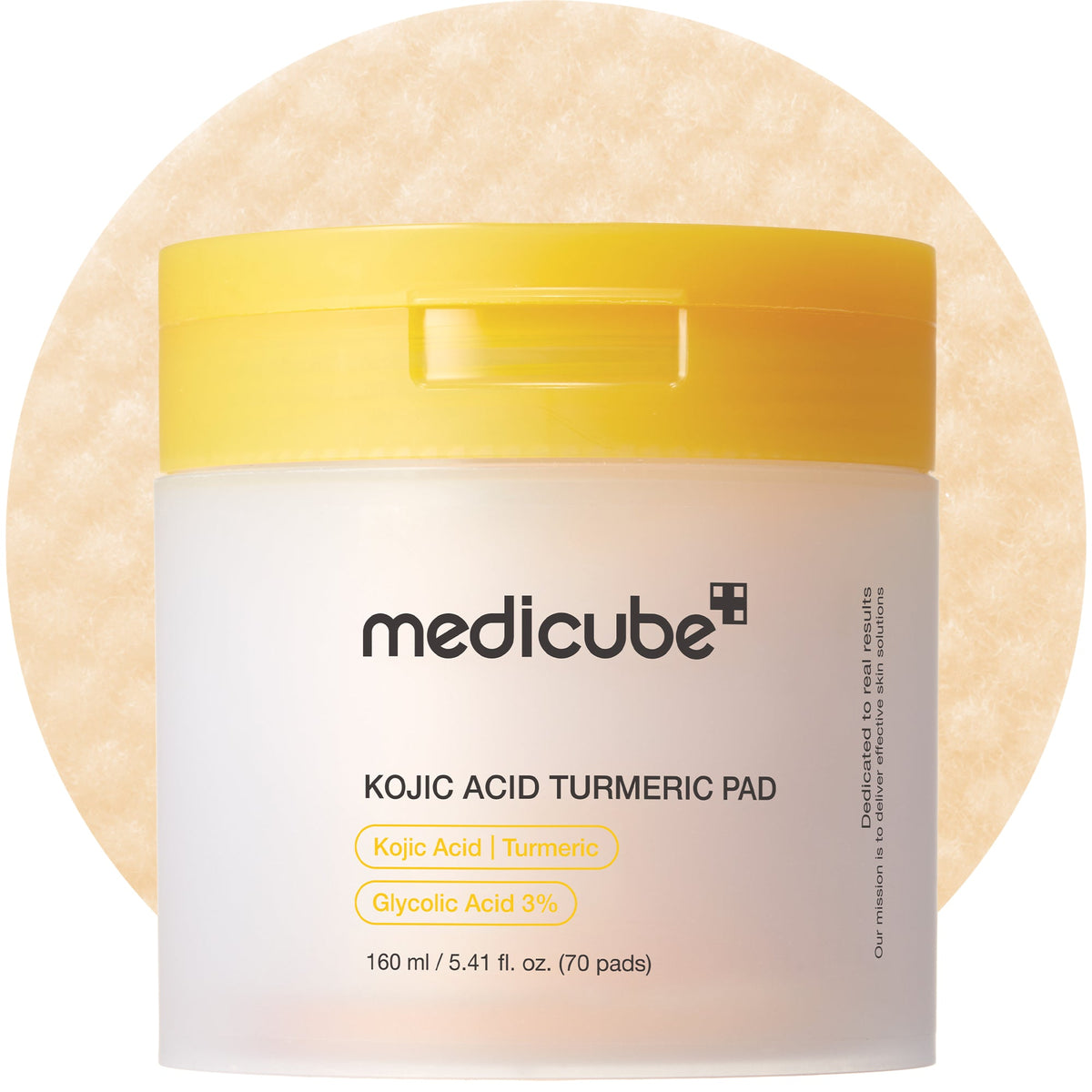 Medicube Kojic Acid Turmeric Toner Pad 70 pads original Korean toner pad in Bangladesh