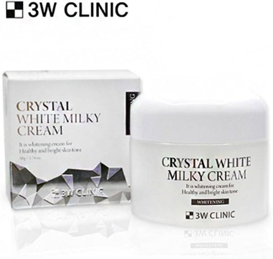 3W Clinic Crystal White Milky Cream 50g