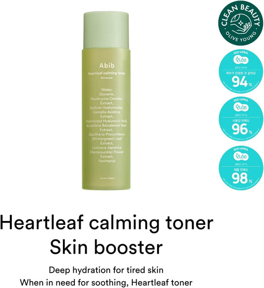 ABIB Heartleaf Calming Toner Skin Booster 200ml