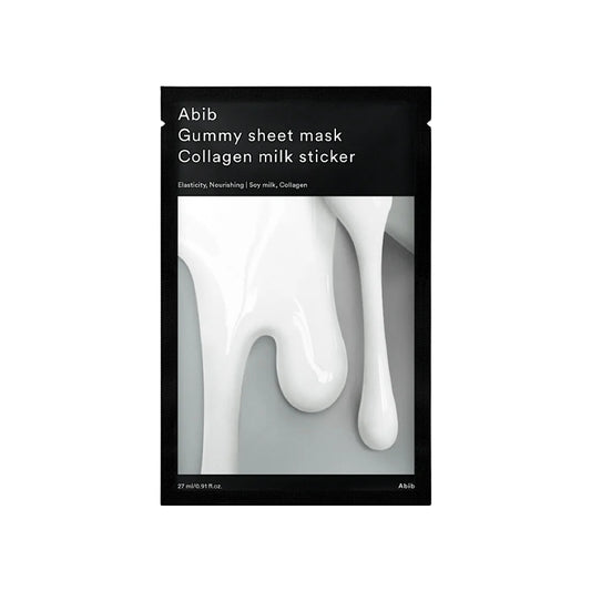 ABIB Gummy Collagen Milk Sticker Sheet Mask 27ml (1ea)