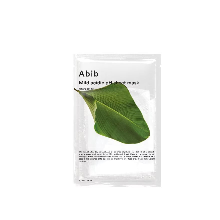 ABIB Mild Acidic pH Sheet Mask Heartleaf Fit 30ml (1ea) – Buy Online in Bangladesh from Gotimoy.com