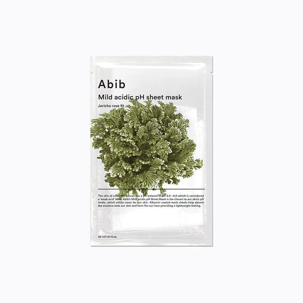 ABIB Mild acidic pH sheet mask Jericho rose fit 30ml (1ea) – Buy Online in Bangladesh from Gotimoy.com