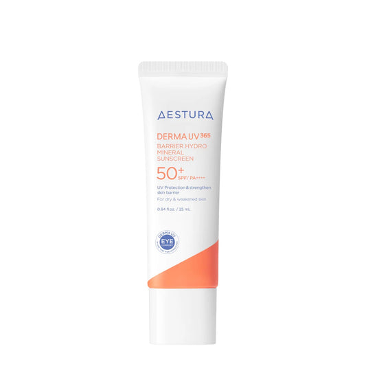 AESTURA Derma UV365 Barrier Hydro Mineral Sunscreen MINI Travel 20ml
