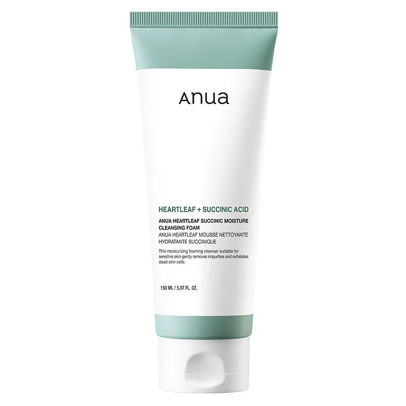ANUA Heartleaf Succinic Moisture Cleansing Foam 150ml – Buy Online in Bangladesh from Gotimoy.com