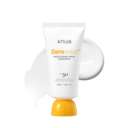 ANUA Zero Cast Moisturizing Finish Sunscreen 50ml