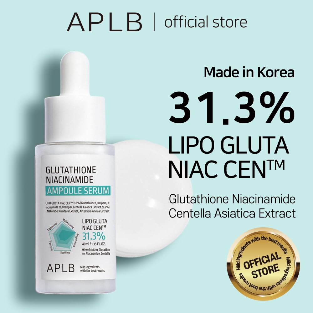 APLB (Official) Glutathione Niacinamide Ampoule Serum 40ml