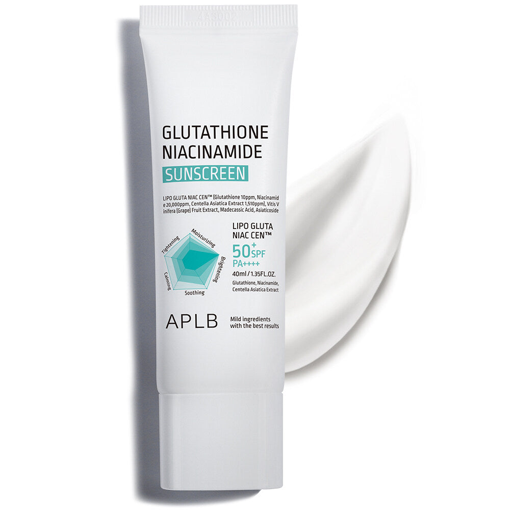 APLB (Official) Glutathione Niacinamide SPF50 Sunscreen 40ml