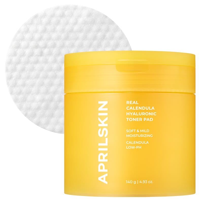 APRILSKIN Real Calendula Hyaluronic Toner Pad 60pcs – Buy Online in Bangladesh from Gotimoy.com