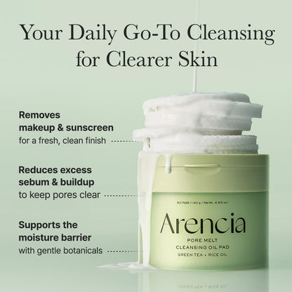 ARENCIA Pore Melt Cleansing Oil Pad 50 Pads