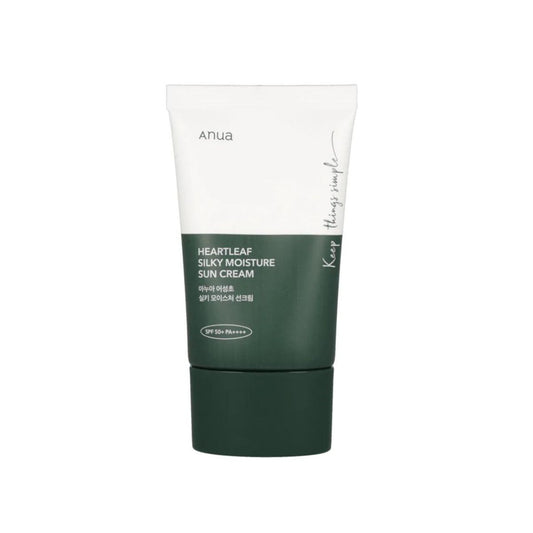 Anua Heartleaf Silky Moisture SPF50+ Sunscreen 50ml