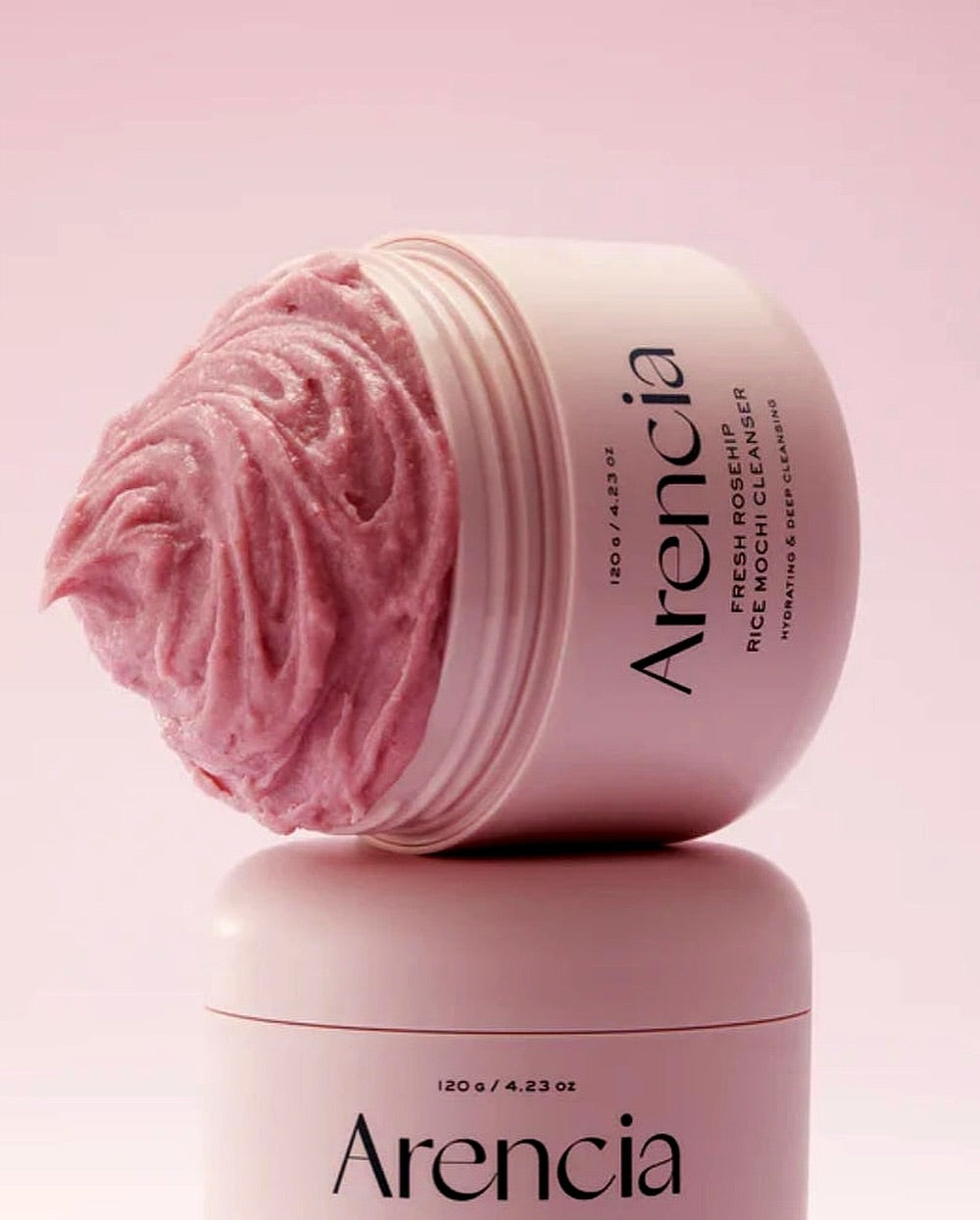 Arencia Fresh Rosehip Rice Mochi Cleanser 120g