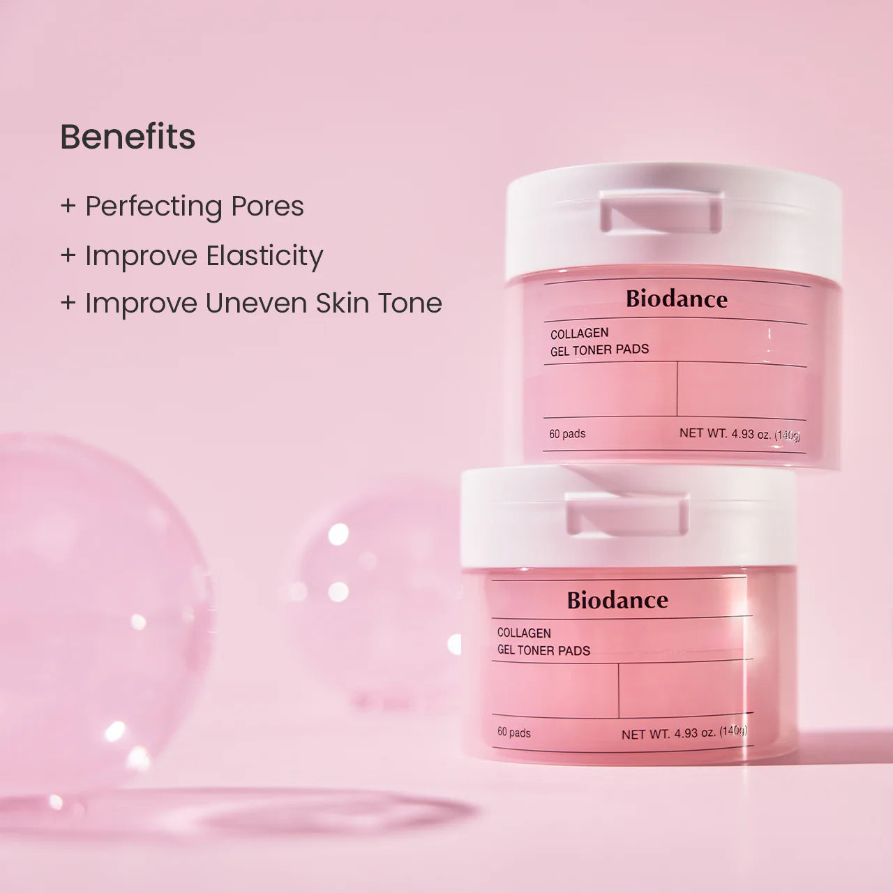 BIODANCE Collagen Gel Toner Pads (60 Pads)