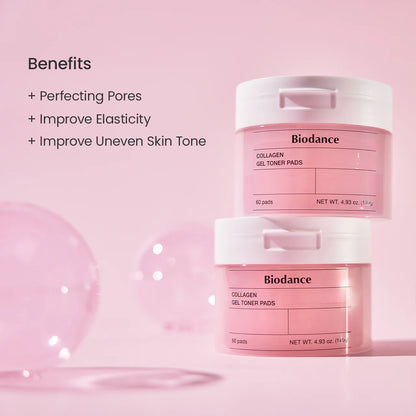 BIODANCE Collagen Gel Toner Pads (60 Pads)