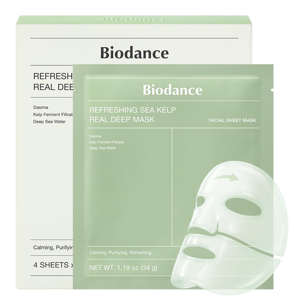 BIODANCE Refreshing Sea Kelp Real Deep Mask 34g (1 Piece) – Buy Online in Bangladesh from Gotimoy.com