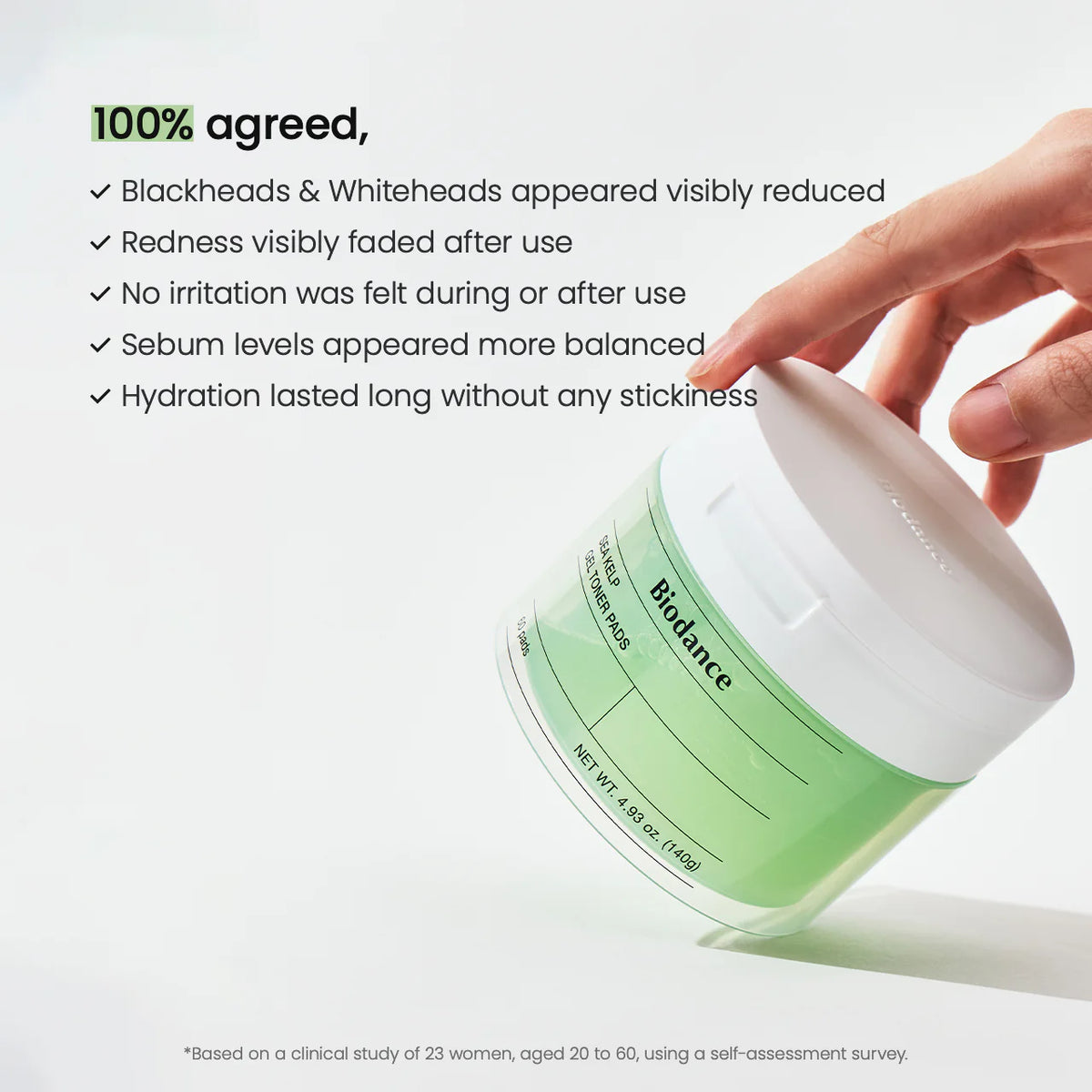 BIODANCE Sea Kelp Gel Toner Pads (60 pads)
