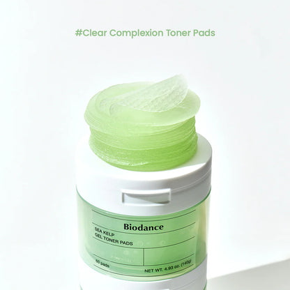 BIODANCE Sea Kelp Gel Toner Pads (60 pads)