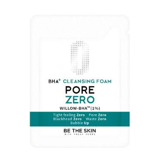 Be The Skin Pore Zero Cleansing Foam Sample Sachet