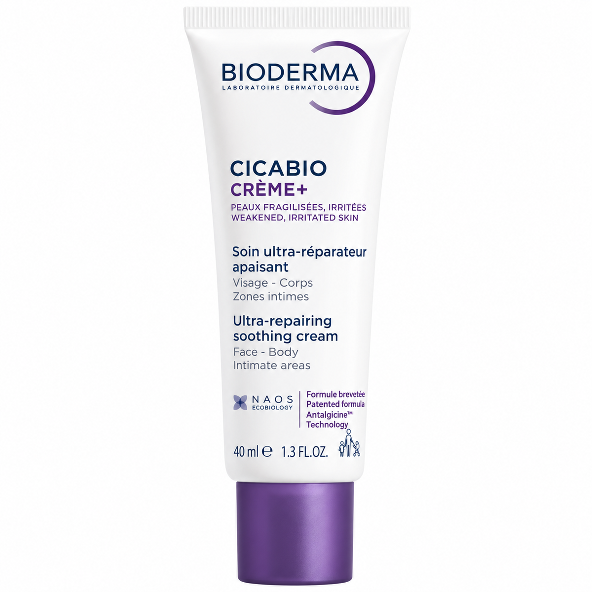Bioderma Cicabio Creme+ Ultra Repairing Soothing Cream 40ml