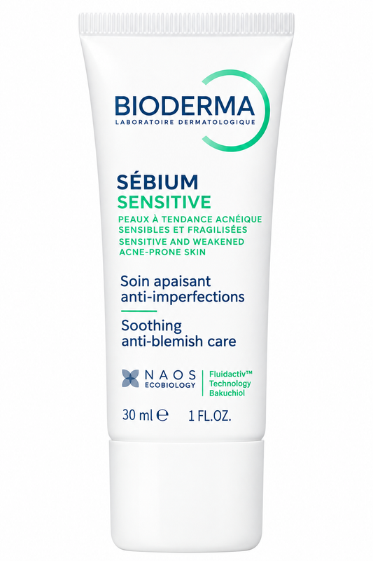 Bioderma Sebium Sensitive Soothing Anti-Blemish Care for Acne-Prone Skin 30ml