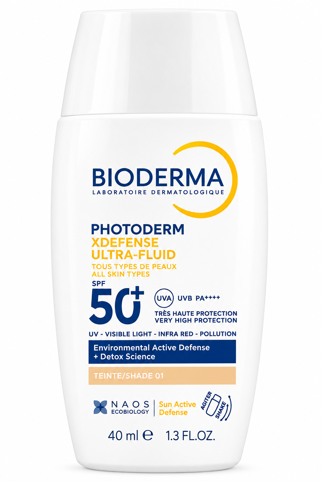 Bioderma XDefense Ultra Fluid Shade 01 SPF50+ 40ml