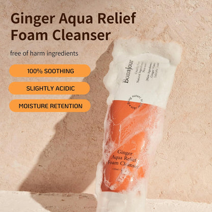 Bonajour (Official) Ginger Aqua Relief Foam Cleanser 150ml