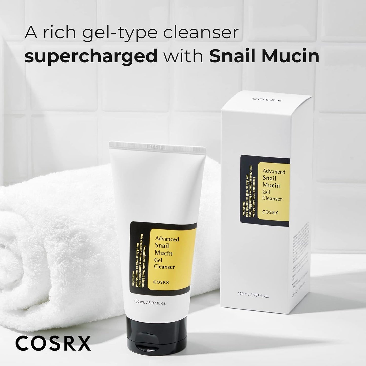 COSRX Advanced Snail Mucin Gel Cleanser MINI TRAVEL 50ml
