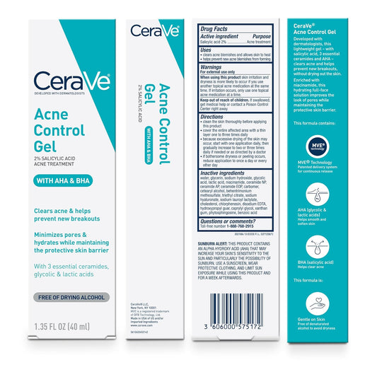 CeraVe (USA) Acne Control Gel 40ml