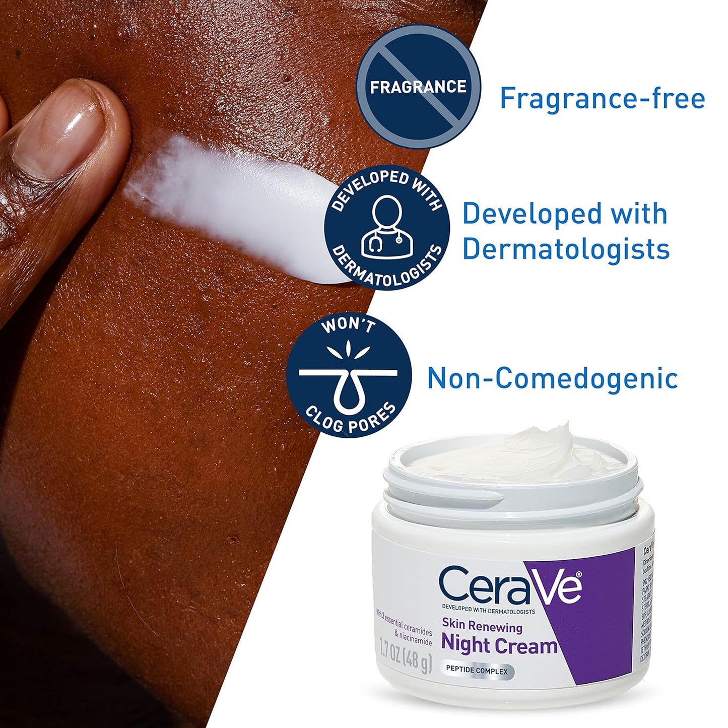 CeraVe (USA) Skin Renewing Night Cream 48g