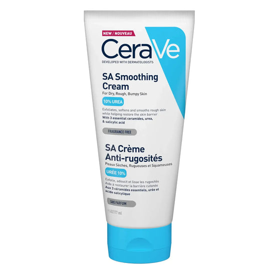 CeraVe SA Smoothing Cream For Dry Rough Bumpy Skin 177ml