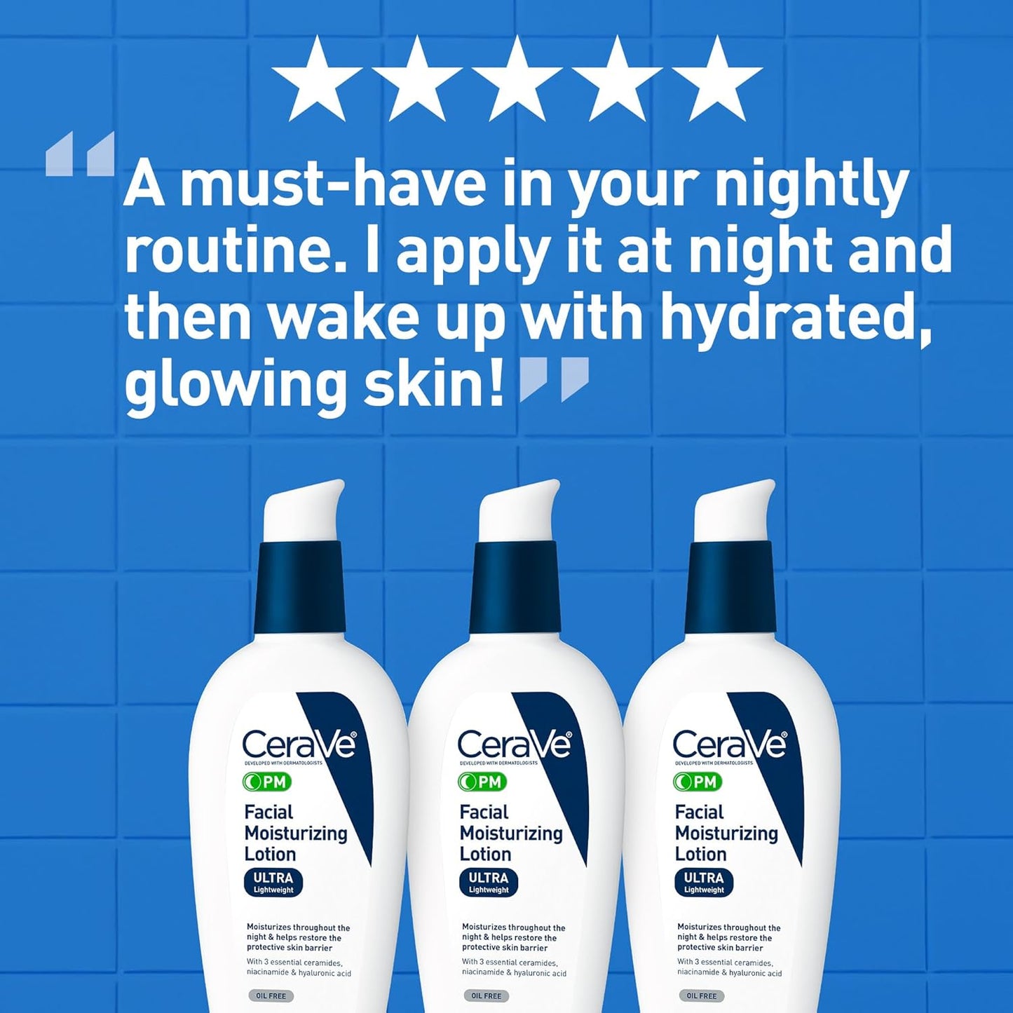 CeraVe (USA) PM Facial Moisturizing Night Lotion 89ml